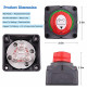 Battery Selector Switch 200Amp - 48V DC - BEP701S - ELESL